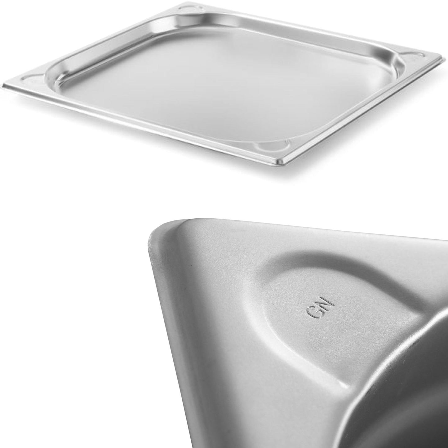 Food Storage Containers – Kitchen Line GN 2/3 steel container, - Carlat
