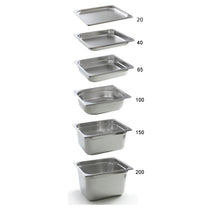 Food Storage Containers – Kitchen Line GN 2/3 steel container, - Carlat
