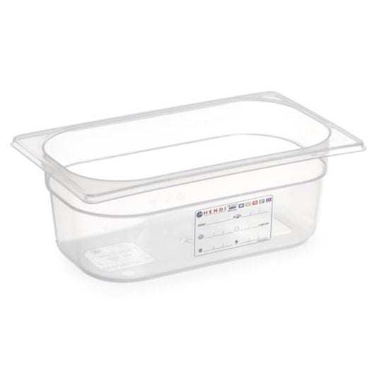 Food Storage Containers – Polypropylene container GN 1/4 height 100 - Carlat