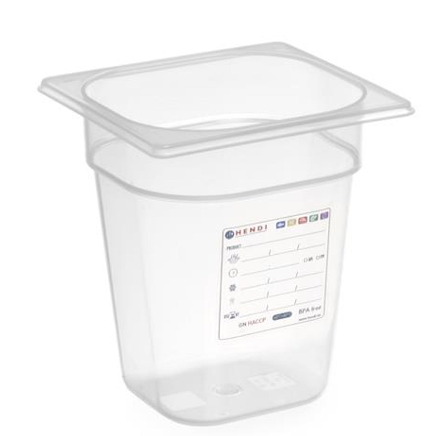 Food Storage Containers – Polypropylene container GN 1/6 height 200 - Carlat
