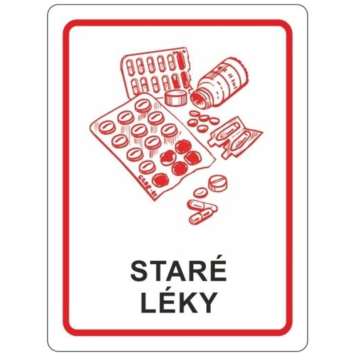Food Storage Containers – Sticker for a container for old - Carlat