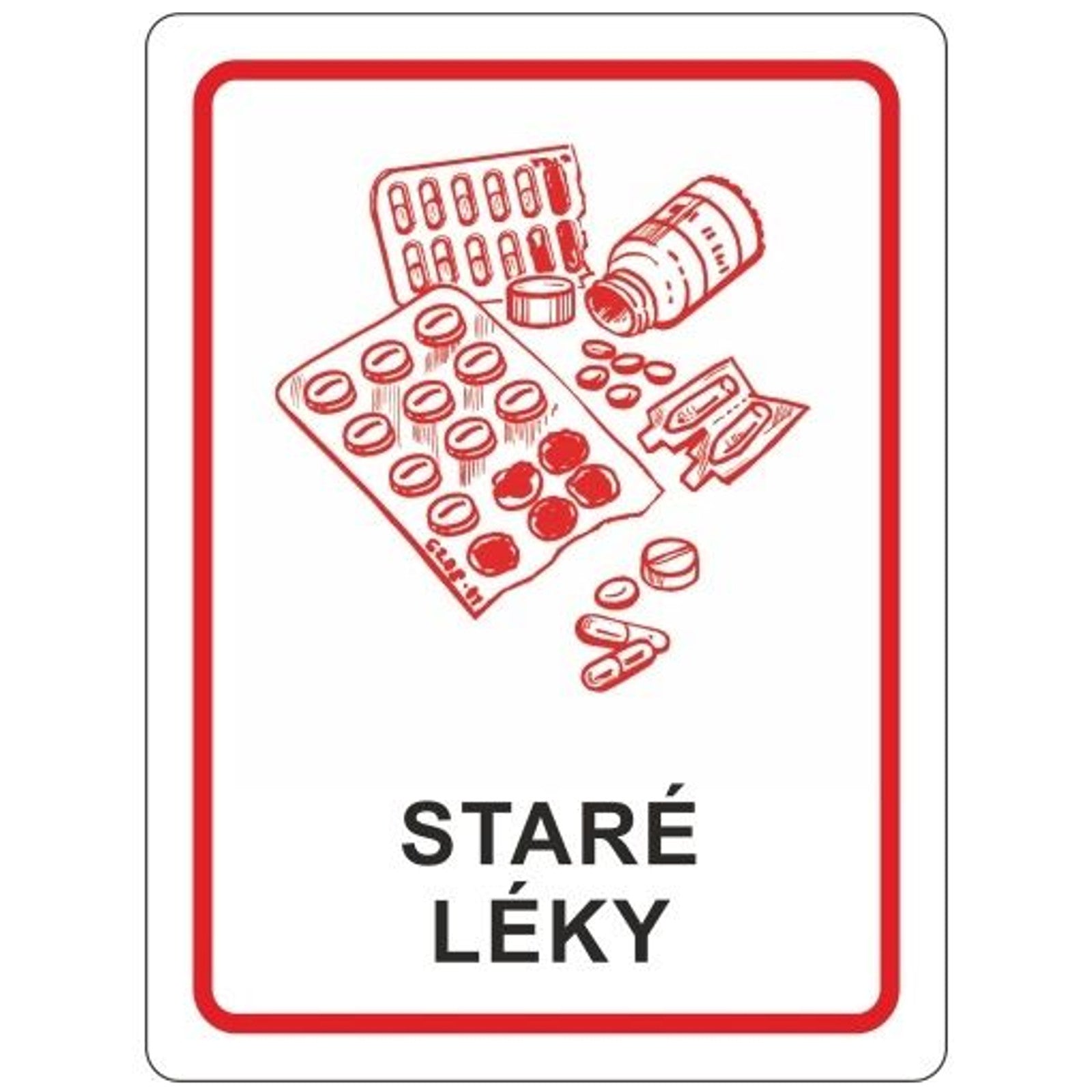 Food Storage Containers – Sticker for a container for old - Carlat