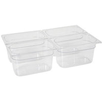 Food Storage Containers – Transparent GN polycarbonate container GN 1/4 - Carlat