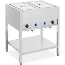 Food Warmers – Bain-marie catering heater with base, free-standing 2 - Carlat
