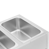 Food Warmers – Bain-marie catering heater with base, free-standing 2 - Carlat