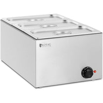 Food Warmers – Bain-marie electric heater 3 x GN 1/3 - Carlat