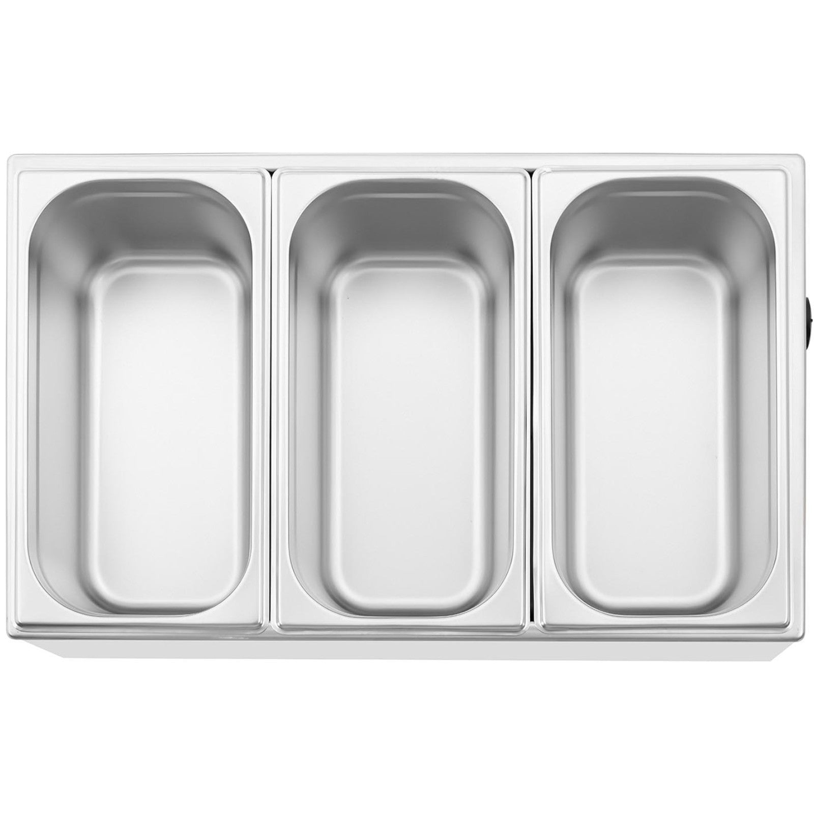 Food Warmers – Bain-marie electric heater 3 x GN 1/3 - Carlat