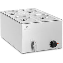 Food Warmers – Bain marie electric heater with tap 4 - Carlat
