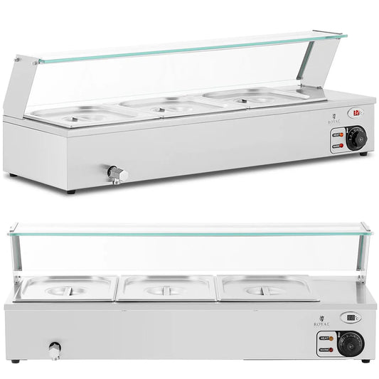 Food Warmers – Bain marie food warmer heating buffet with - Carlat