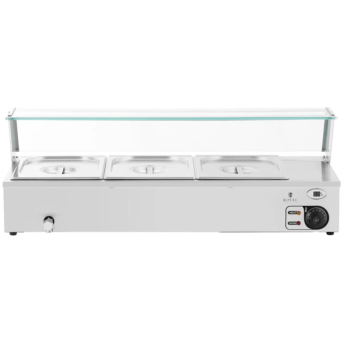 Food Warmers – Bain marie food warmer heating buffet with - Carlat