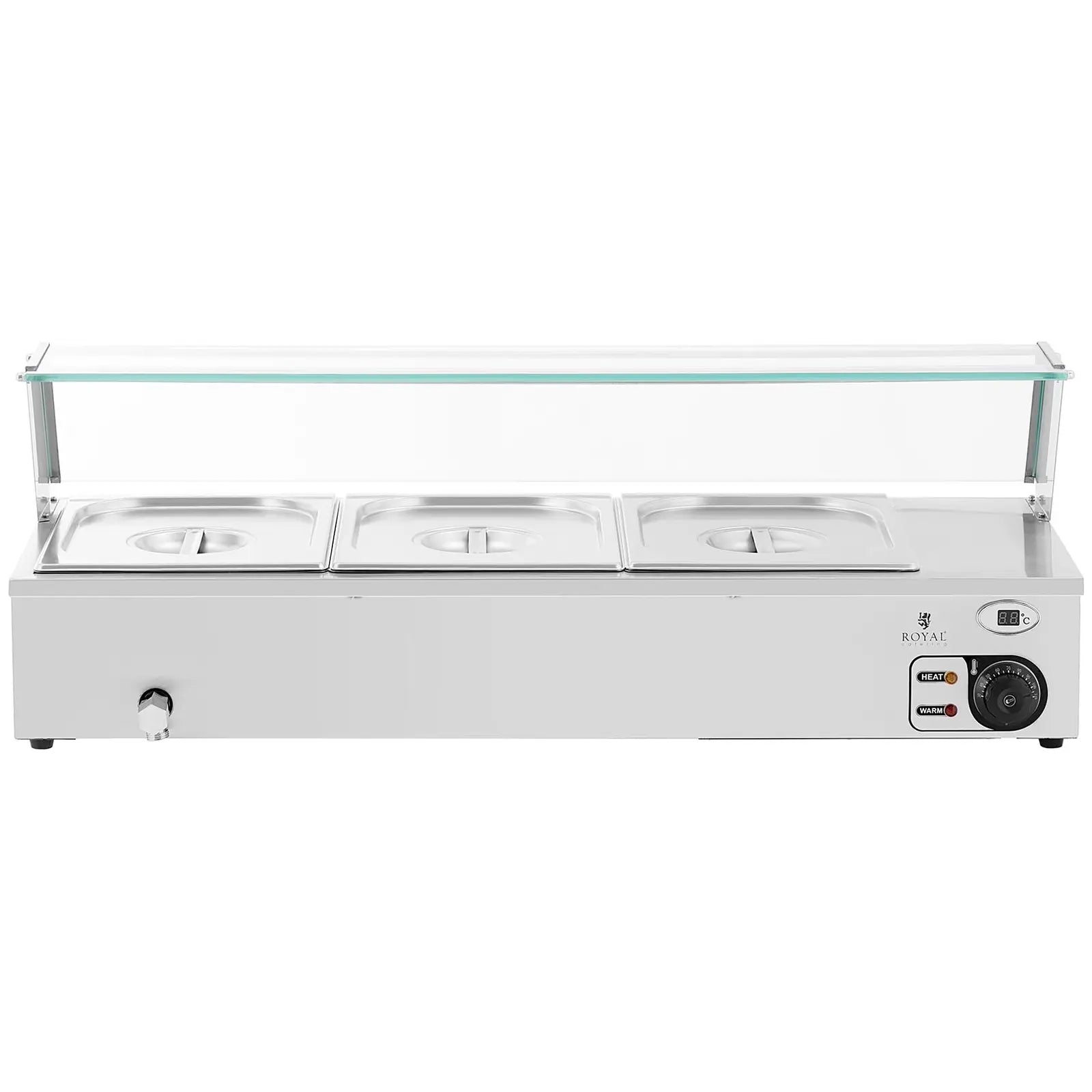Food Warmers – Bain marie food warmer heating buffet with - Carlat