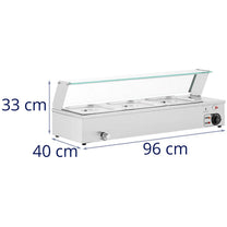 Food Warmers – Bain marie food warmer heating buffet with - Carlat