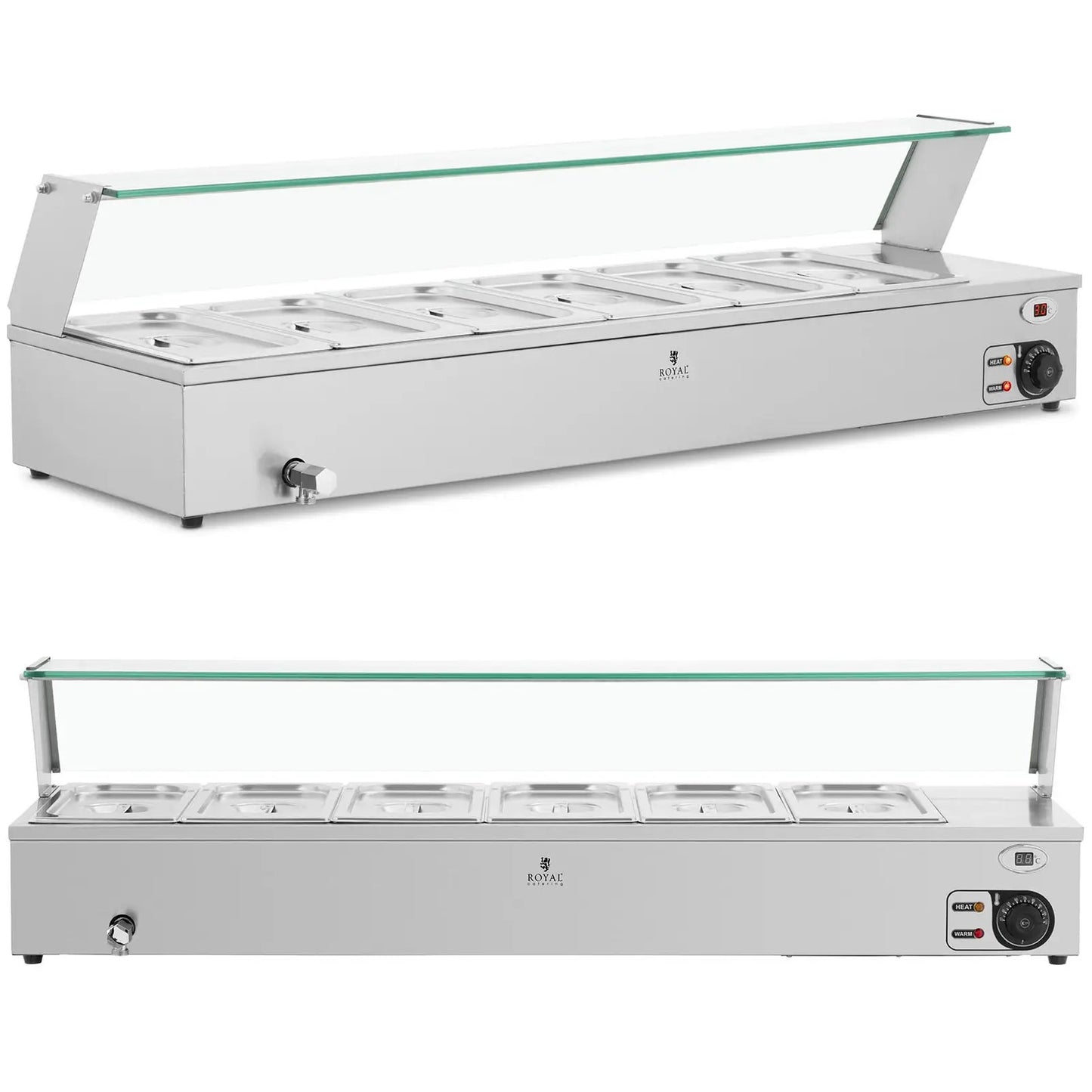 Food Warmers – Bain marie food warmer heating buffet with - Carlat
