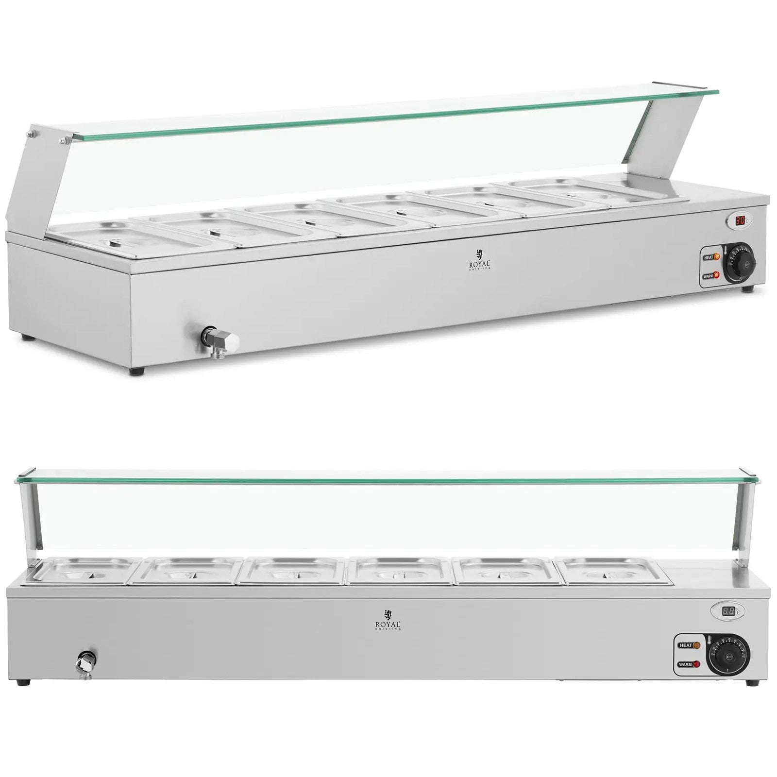 Food Warmers – Bain marie food warmer heating buffet with - Carlat