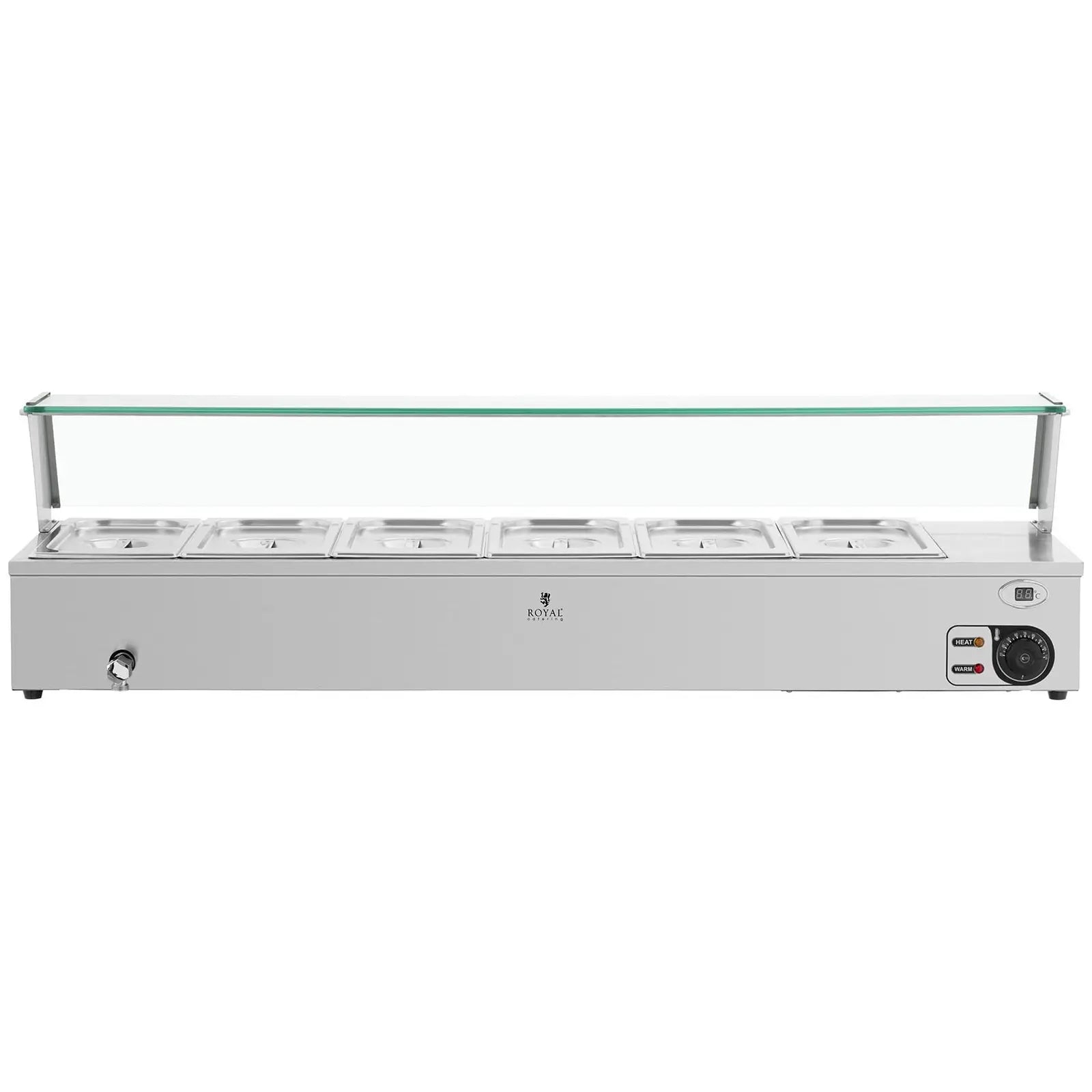 Food Warmers – Bain marie food warmer heating buffet with - Carlat