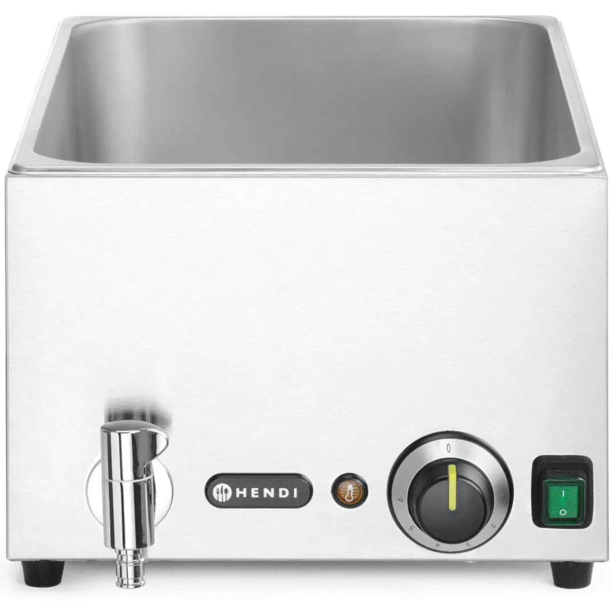 Food Warmers – Bain-marie food warmer with tap 3x GN - Carlat