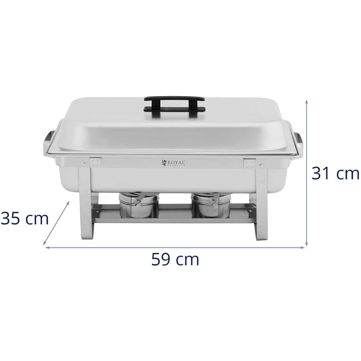 Food Warmers – Buffet bain-marie heater for dishes with heater - Carlat