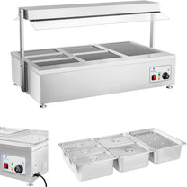 Food Warmers – Dry bain marie heater without water, free-standing - Carlat
