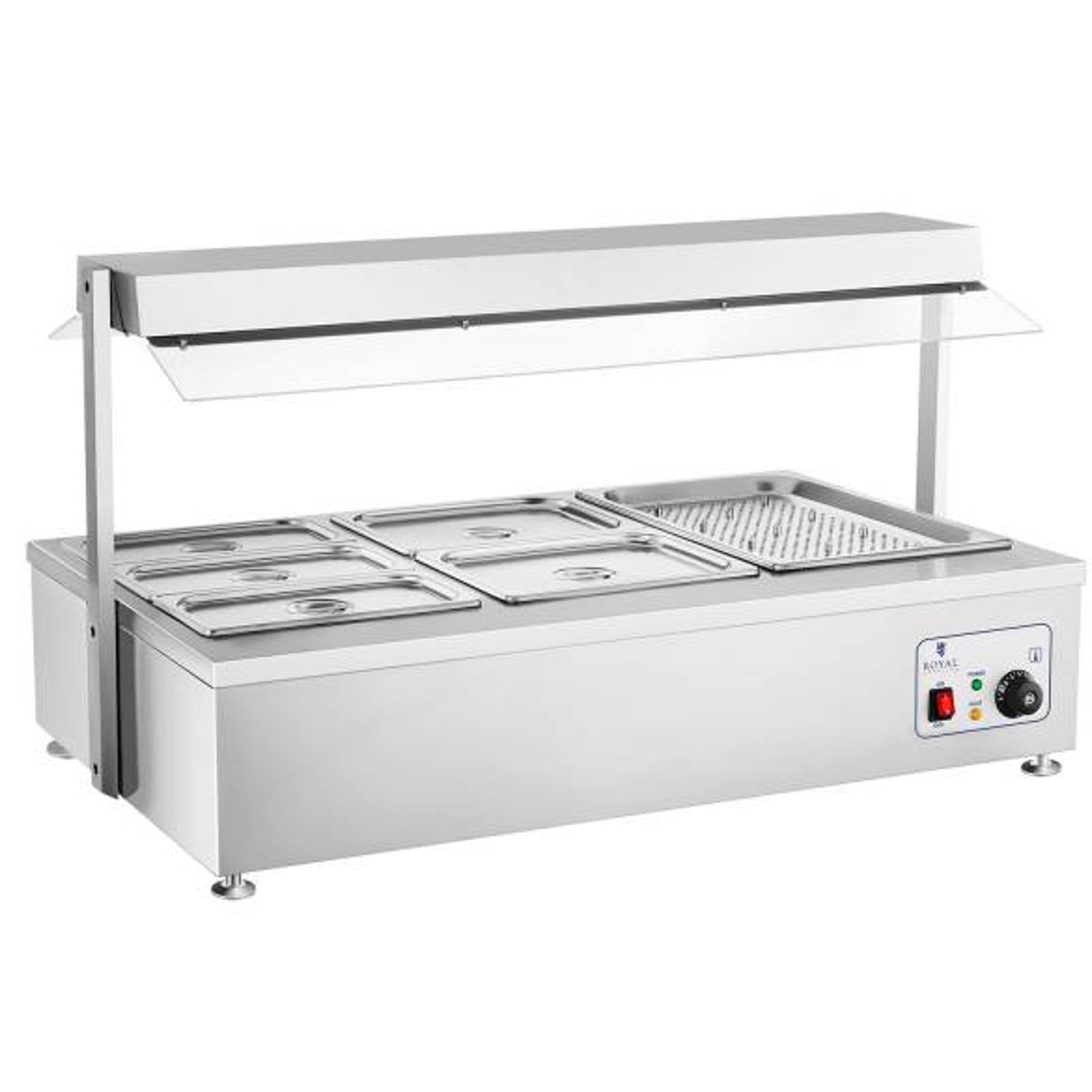 Food Warmers – Dry bain marie heater without water, free-standing - Carlat