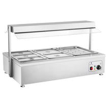 Food Warmers – Dry bain marie heater without water, free-standing - Carlat