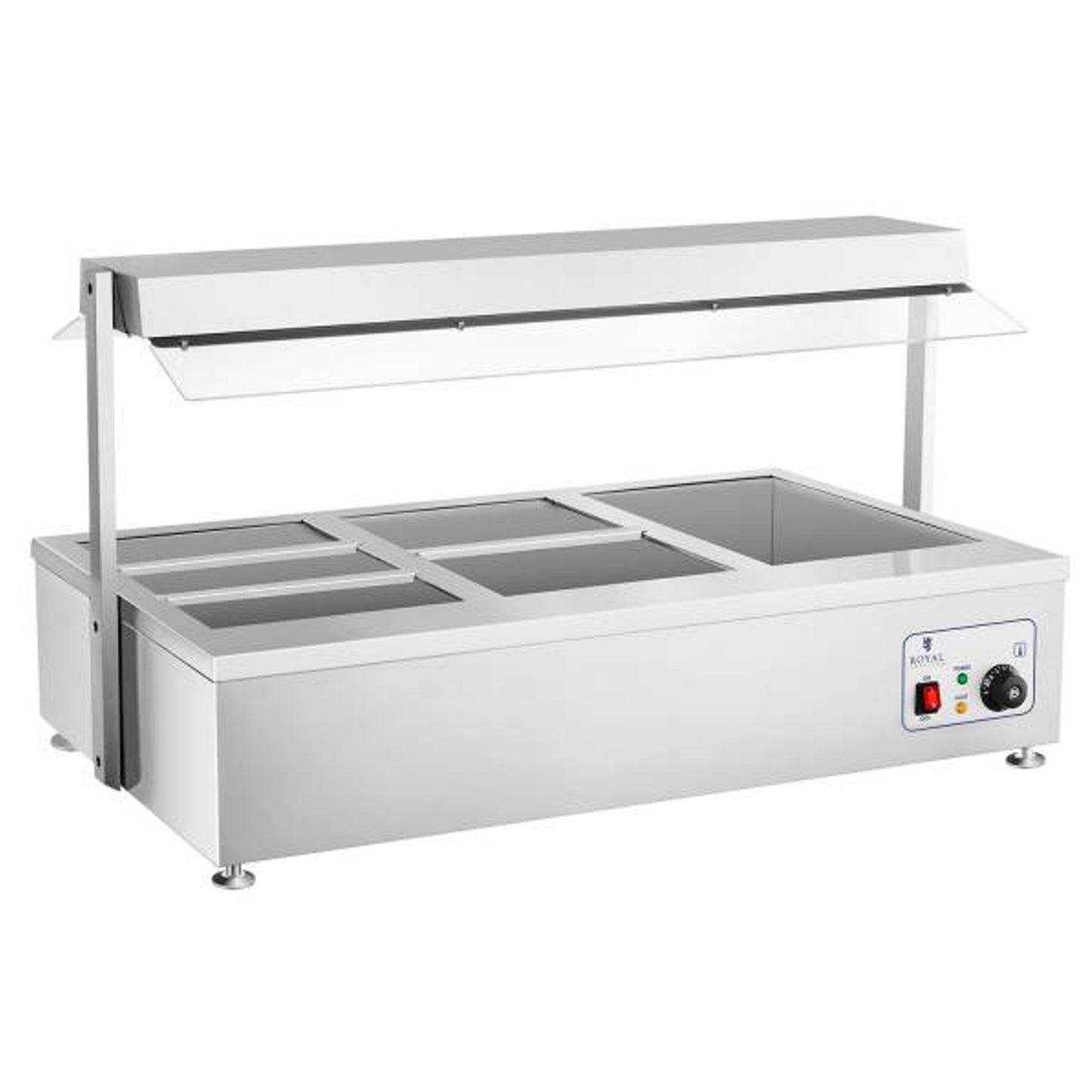 Food Warmers – Dry bain marie heater without water, free-standing - Carlat