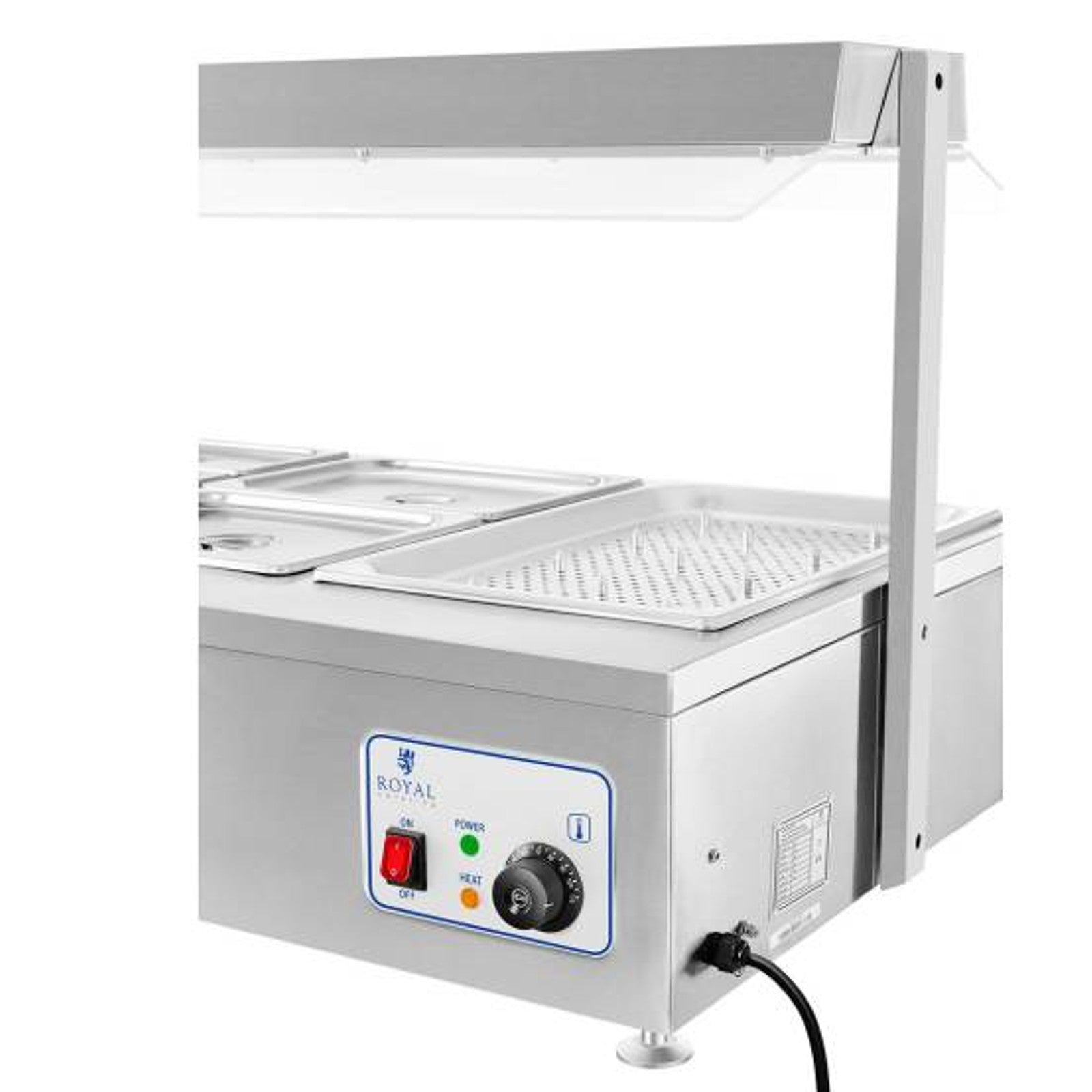 Food Warmers – Dry bain marie heater without water, free-standing - Carlat