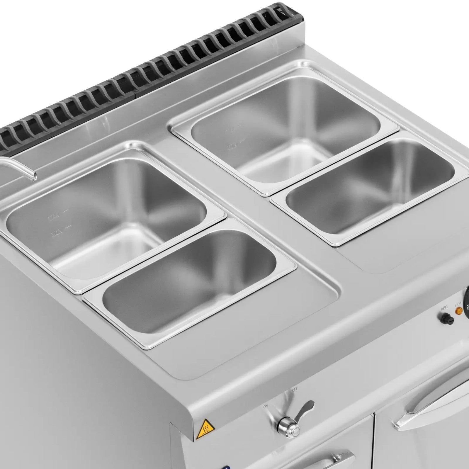 Food Warmers – Electric bain marie with cabinet and tap - Carlat