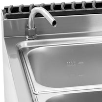 Food Warmers – Electric bain marie with cabinet and tap - Carlat