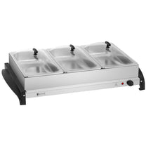 Food Warmers – Electric food warmer for 3 containers 400W - Carlat