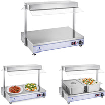 Food Warmers – Electric hob heating tray compact 2 halogen - Carlat
