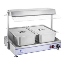 Food Warmers – Electric hob heating tray compact 2 halogen - Carlat