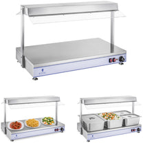Food Warmers – Electric hob heating tray compact 3 halogen - Carlat