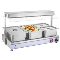 Food Warmers – Electric hob heating tray compact 3 halogen - Carlat