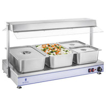 Food Warmers – Electric hob heating tray compact 4 halogen - Carlat