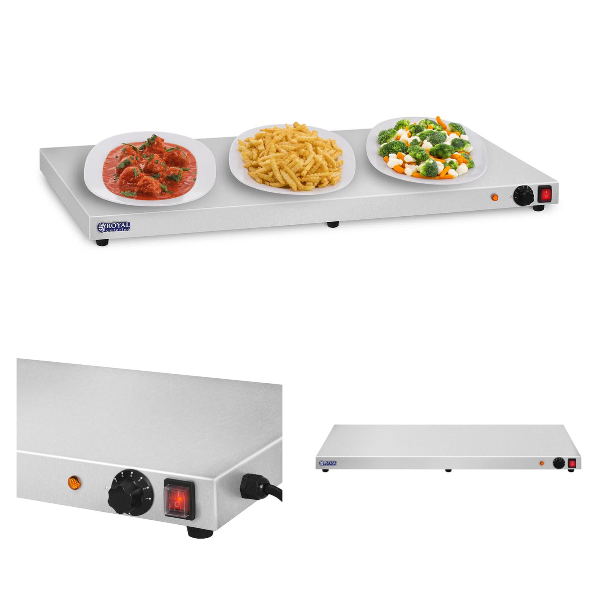 Food Warmers – Electric plate heating tray table heater 250W - Carlat