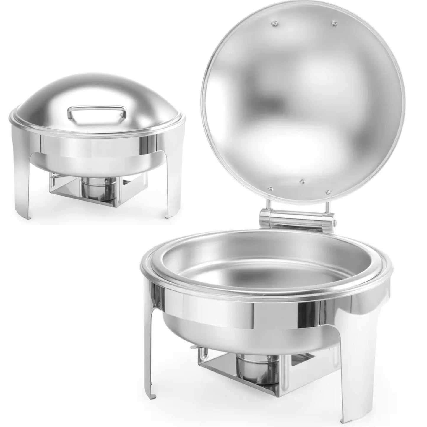 Food Warmers – Food warmer for paste, candles, satin steel, - Carlat