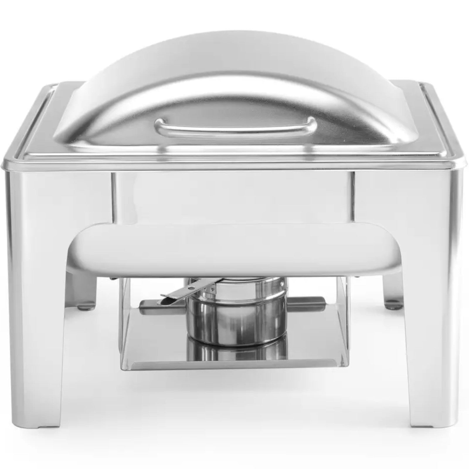 Food Warmers – Food warmer with candle paste, satin steel - Carlat