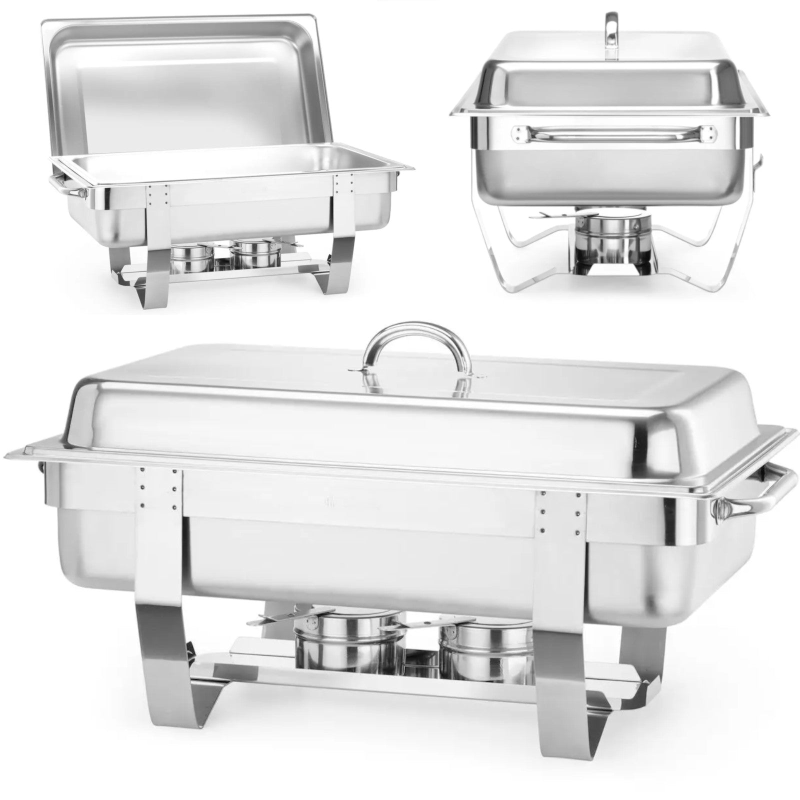 Food Warmers – Food warmer with paste, steel candles, GN - Carlat