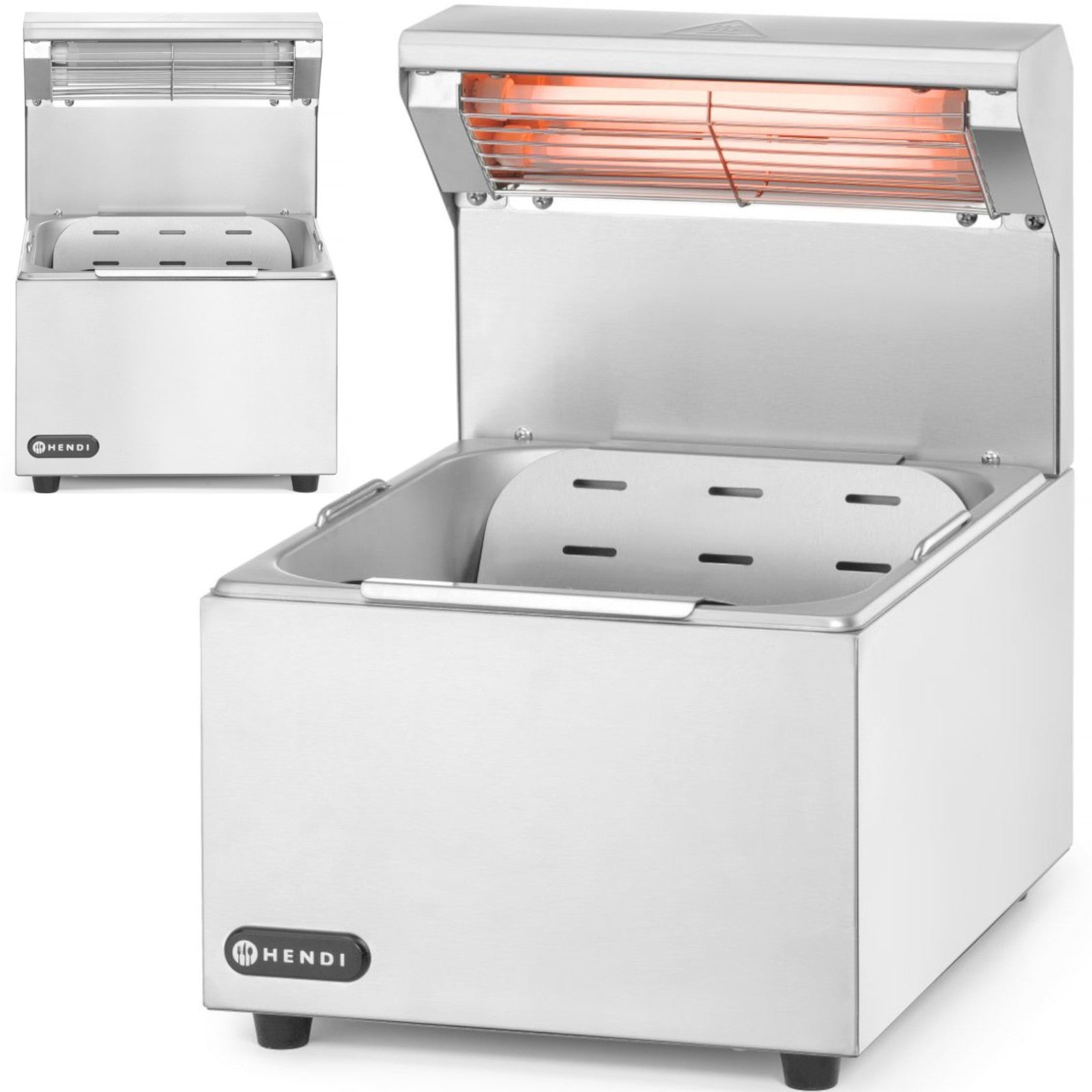 Food Warmers – French fries warmer with GN 1/2 400 - Carlat
