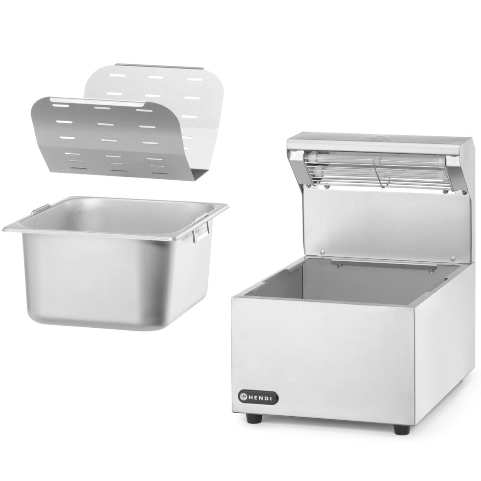 Food Warmers – French fries warmer with GN 1/2 400 - Carlat