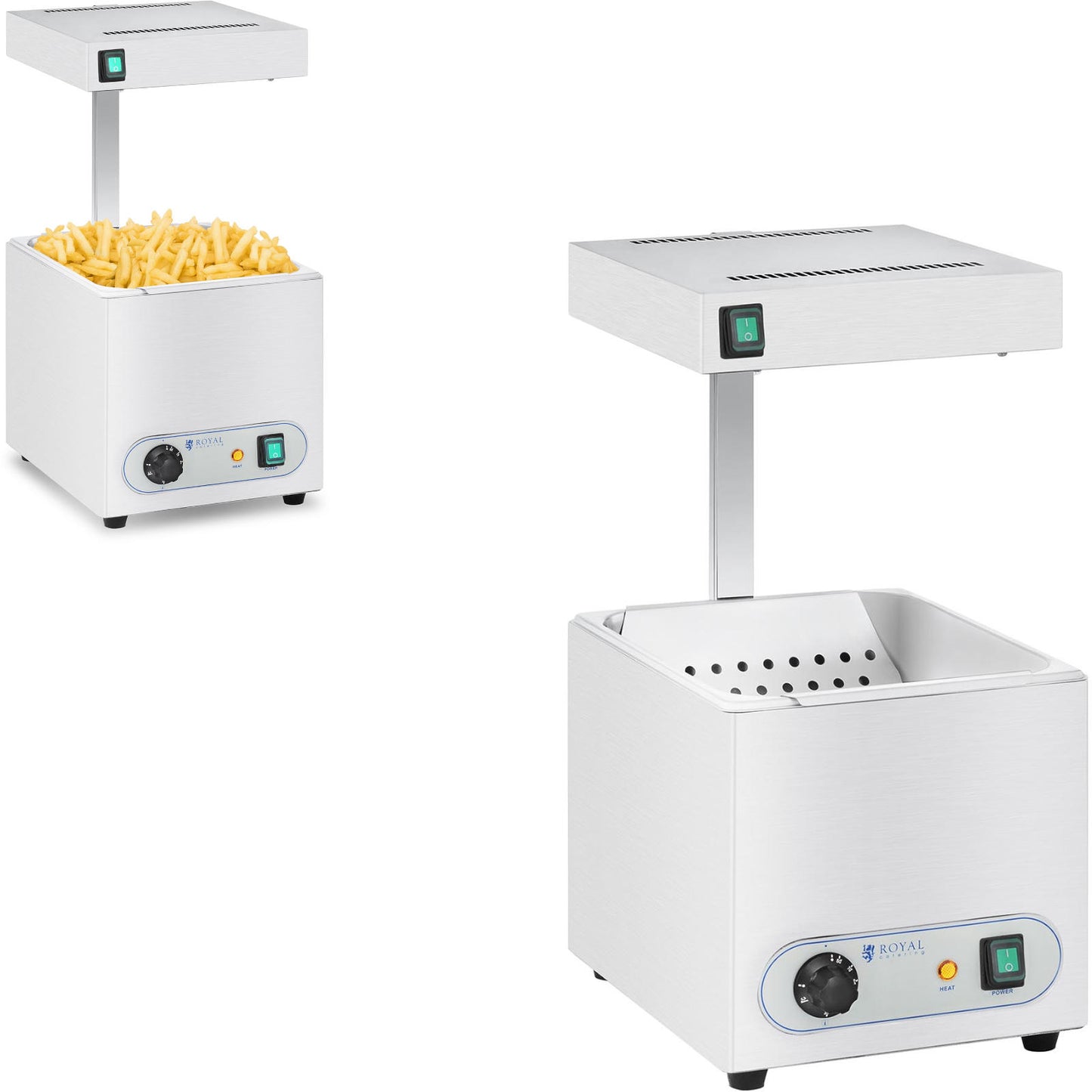 Food Warmers – French fries warmer with radiant heat 850W - Carlat