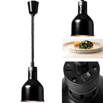 Food Warmers – Infrared IR food heating lamp, hanging, black, - Carlat