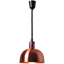 Food Warmers – Infrared IR food heating lamp, hanging, copper, - Carlat