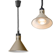 Food Warmers – Pendant conical food warming lamp. 275 mm - Carlat