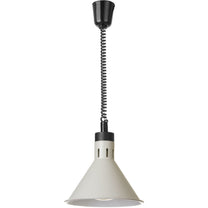 Food Warmers – Pendant conical food warming lamp. 275 mm - Carlat