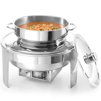 Food Warmers – Soup candle paste warmer, polished steel, 10L - Carlat