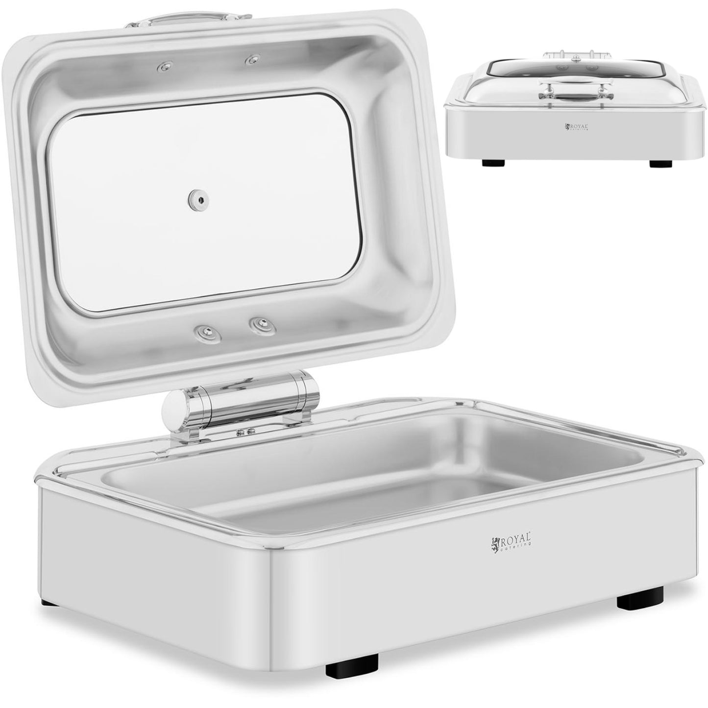 Food Warmers – Table water food warmer with window GN - Carlat