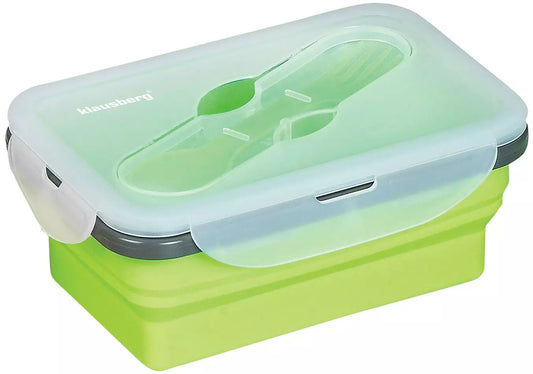 Food and – Container, lunchbox, silicone, various colors, 400 ml, Klausberg - Carlat