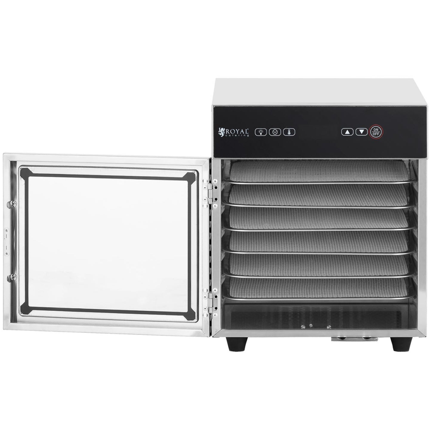 Food dryer for mushroom fruit fruit vegetables herbs 6 gratings 30-90 C 500 W - Carlat