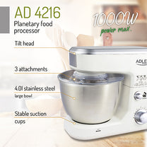 ADLER Food processors – AD 4216 1000 W Planetary Mixer – image 12